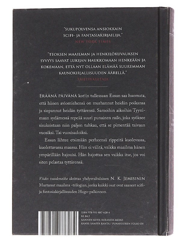 Viides vuodenaika - Jemisin, N. K - Fantasia- ja scifi - 10105573180 - 1