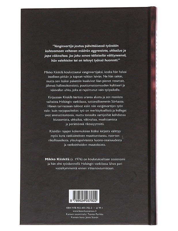 Vanginvartija - Mikko Kiiskilä - Elämäkerrat ja muistelmat - 10105573194 - 1