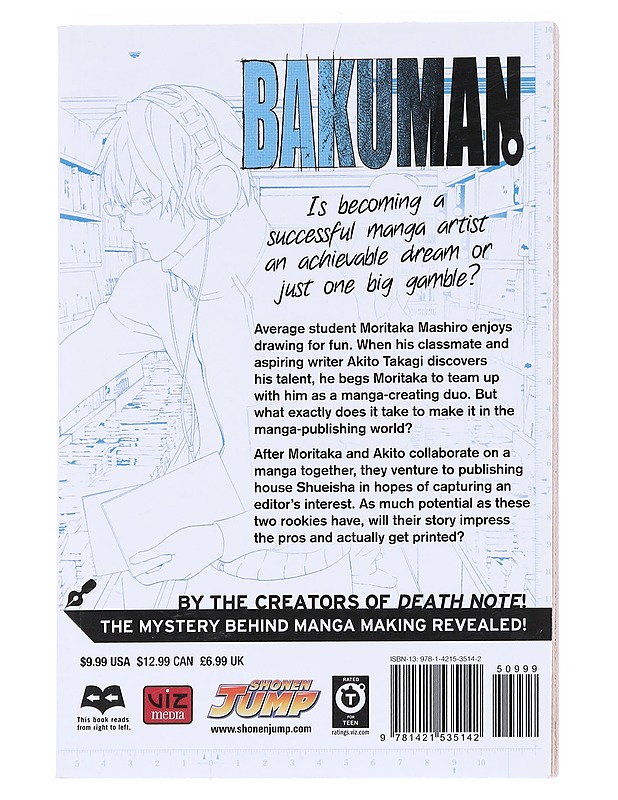 Bakuman. Volume 2 : Chocolate and Akamaru - Ohba, Tsugumi - Sarjakuvat - 10105573249 - 1