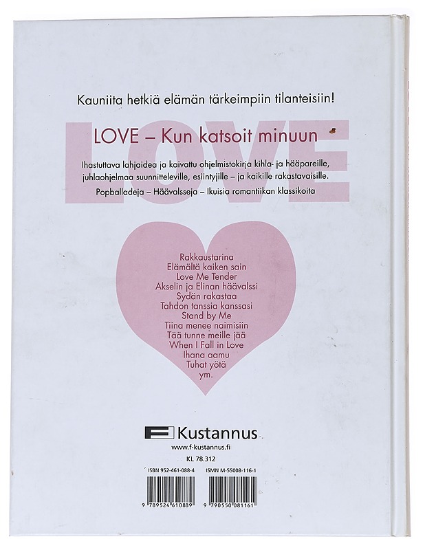 Love kun katsoit minuun - Kari, Virpi - Harrastekirjat - 10105573251 - 1