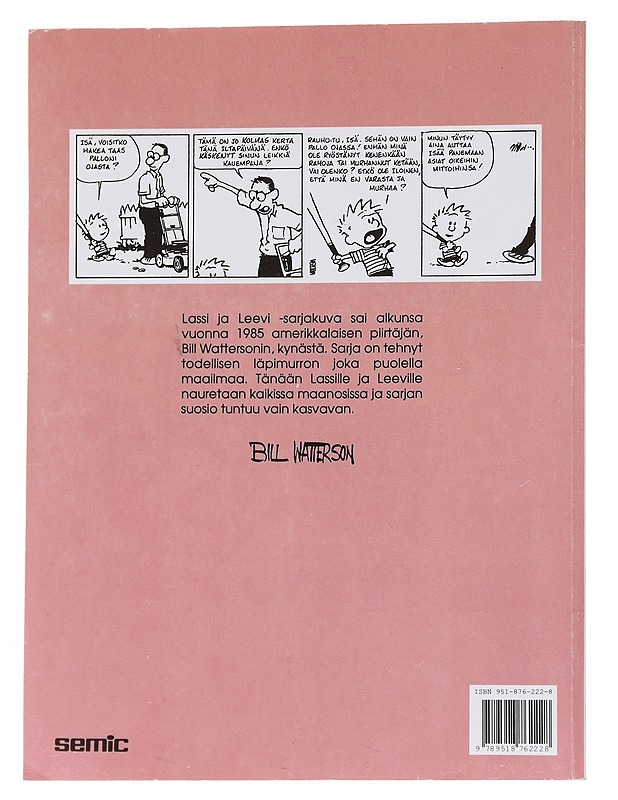 Tykkään sinusta! - WATTERSON, BILL - Sarjakuvat - 10105573276 - 1