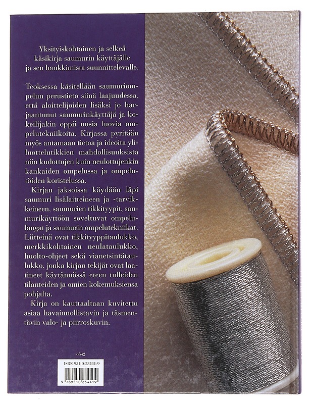 Opi saumurin salaisuudet : saumurin ompeluteknologia - Kaukinen, Leena - Harrastekirjat - 10105573331 - 1