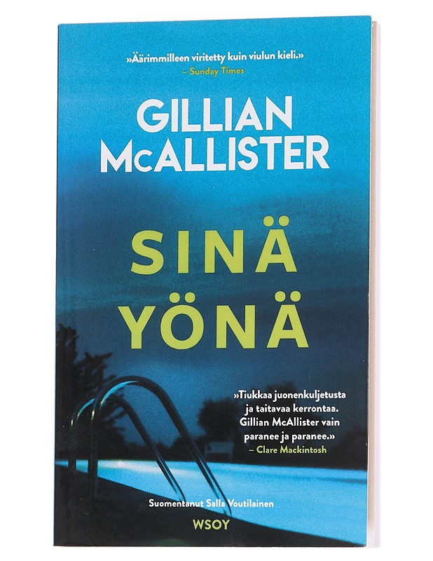 Sinä yönä - McAllister, Gillian - Romaanit ja novellit - 10105573348 - 0