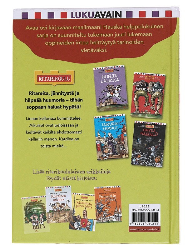 Hirveä Harald - Ljunggren, Magnus - Lastenkirjat - 10105573375 - 1