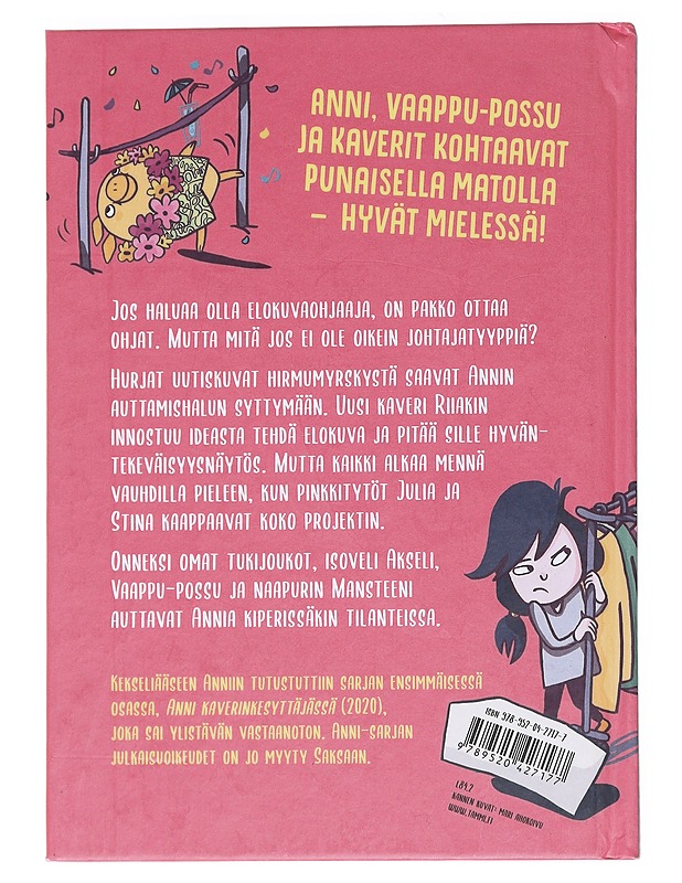 Anni kaverinkesyttäjä punaisella matolla - Paasto, Kaisa - Lastenkirjat - 10105573383 - 1