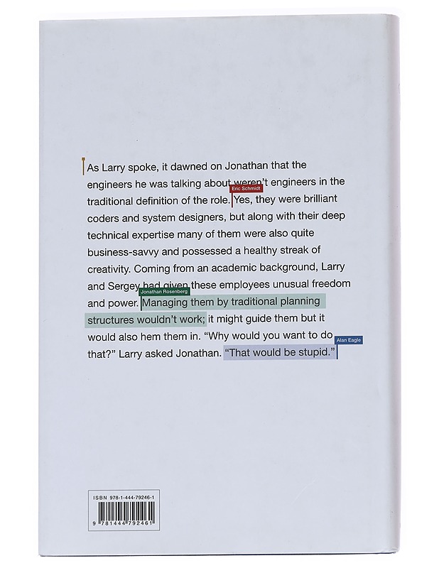 Google : how Google works - Schmidt, Eric - Tietokirjat ja oppaat - 10105573407 - 1