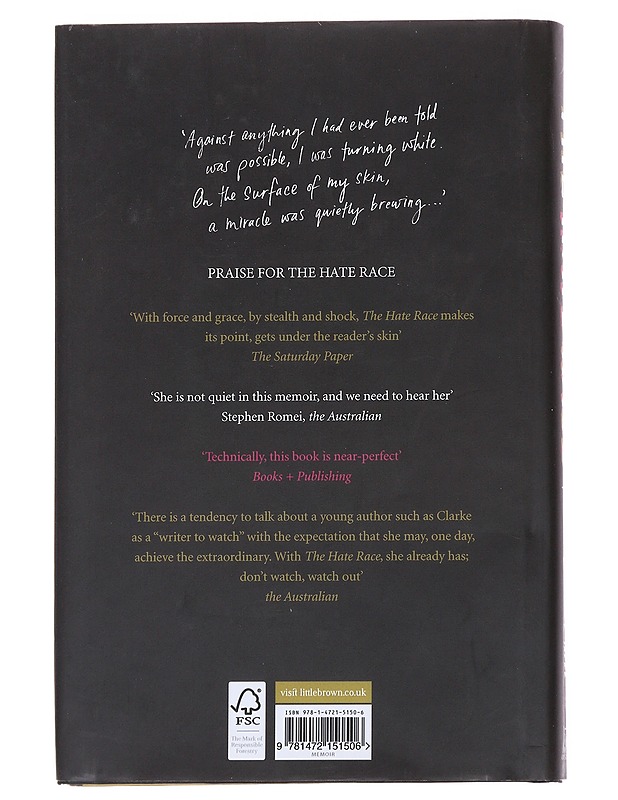 The hate race :  memoir - Maxine Beneba Clarke - Romaanit ja novellit - 10105573412 - 1
