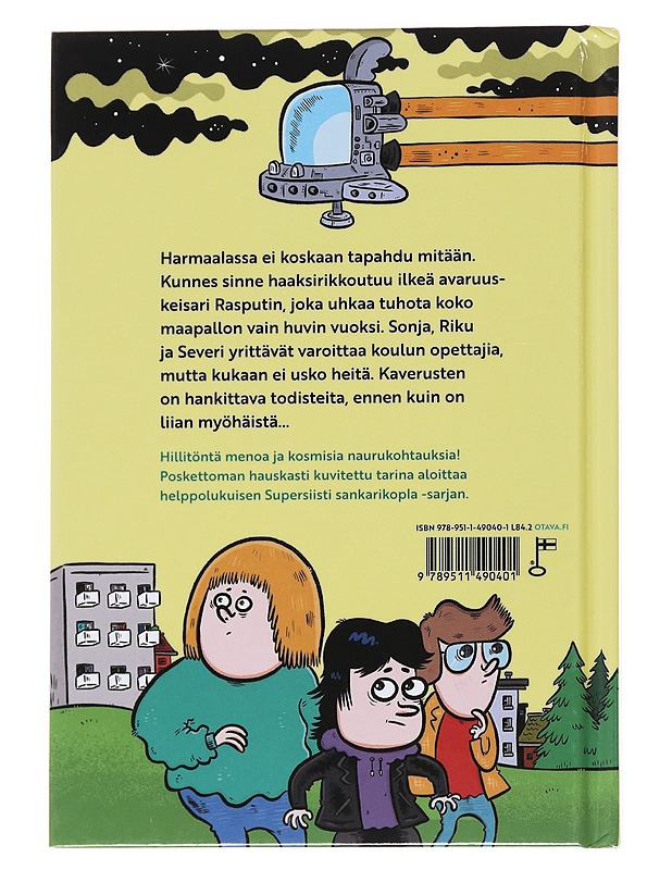 Supersiisti sankarikopla ja zombikoulu - Wanloo, Johan - Lastenkirjat - 10105573426 - 1