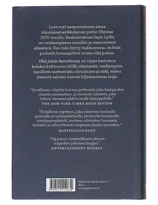 Olisi jotain kerrottavaa - Ng, Celeste - Romaanit ja novellit - 10105573438 - 1