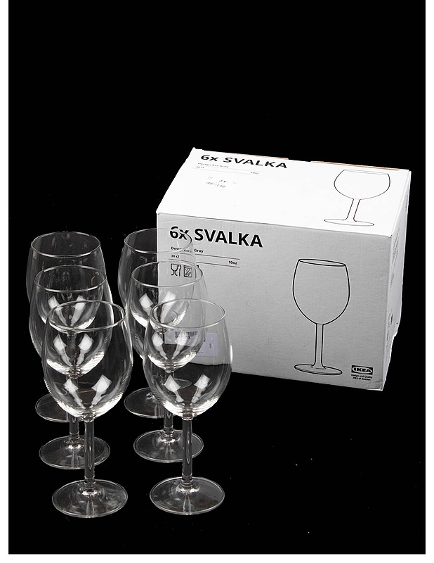 IKEA Svalka viinilasi 30 cl, 6 kpl - Lasit - 10105573474 - 0