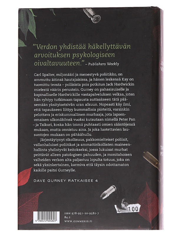 Tappakaa Peter Pan - Verdon, John - Romaanit ja novellit - 10105573538 - 1