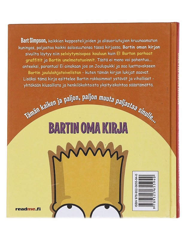 Bartin oma kirja - Groening, Matt - Sarjakuvat - 10105573576 - 1