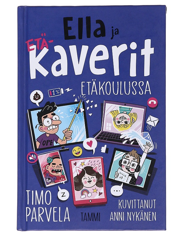 Ella ja kaverit etäkoulussa - Parvela, Timo - Lastenkirjat - 10105573581 - 0