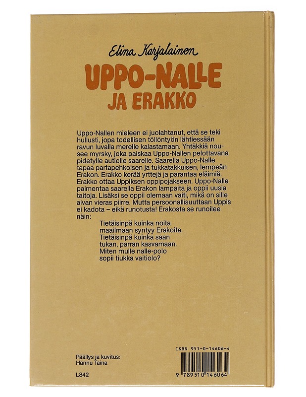 Uppo-Nalle ja erakko - Karjalainen, Elina - Lastenkirjat - 10105573606 - 1