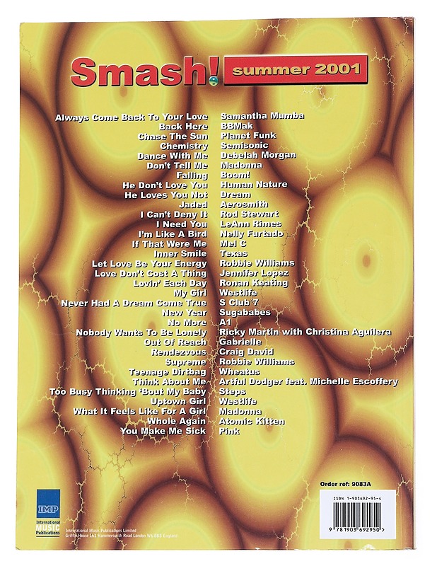 Smash! summer 2001 - Musiikki- ja elokuvakirjat - 10105573621 - 1