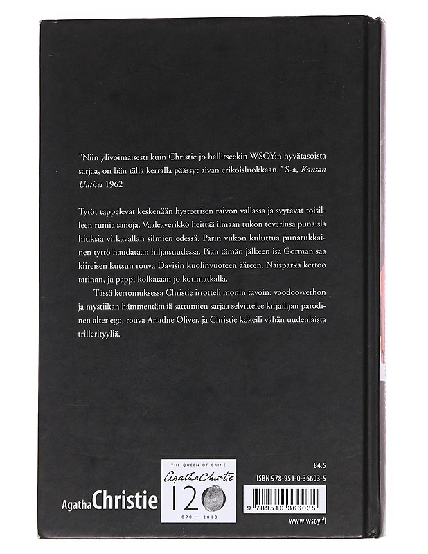Totuus Hallavan hevosen majatalosta - Christie, Agatha - Romaanit ja novellit - 10105573623 - 1