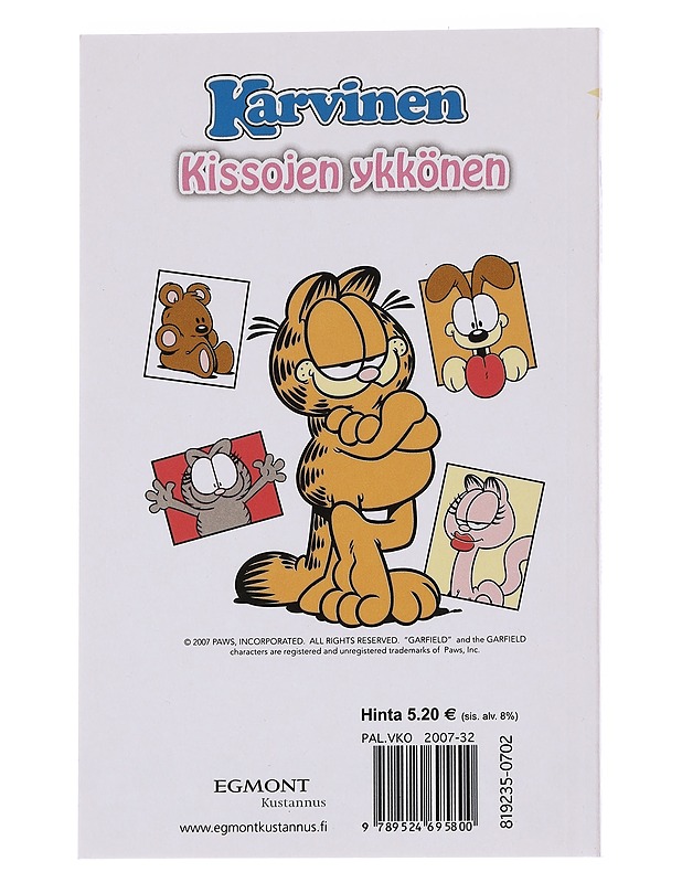 Karvinen / Vanhassa vara parempi - DAVIS, JIM - Sarjakuvat - 10105573676 - 1