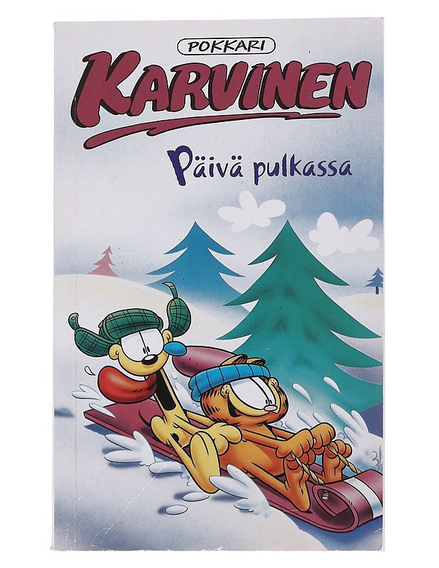 Karvinen / päivä pulkassa - DAVIS, JIM - Sarjakuvat - 10105573681 - 0