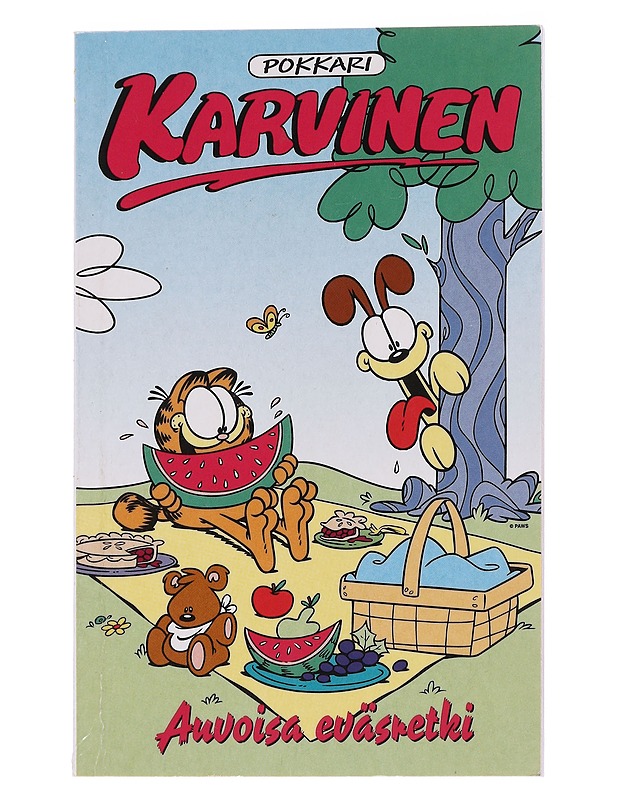Karvinen : auvoisa eväsretki - Davis, Jim - Sarjakuvat - 10105573685 - 0