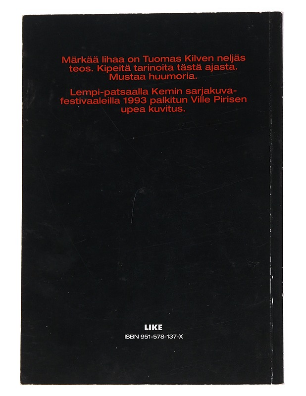 Märkää lihaa - Tuomas Kilpi - Harrastekirjat - 10105573692 - 1