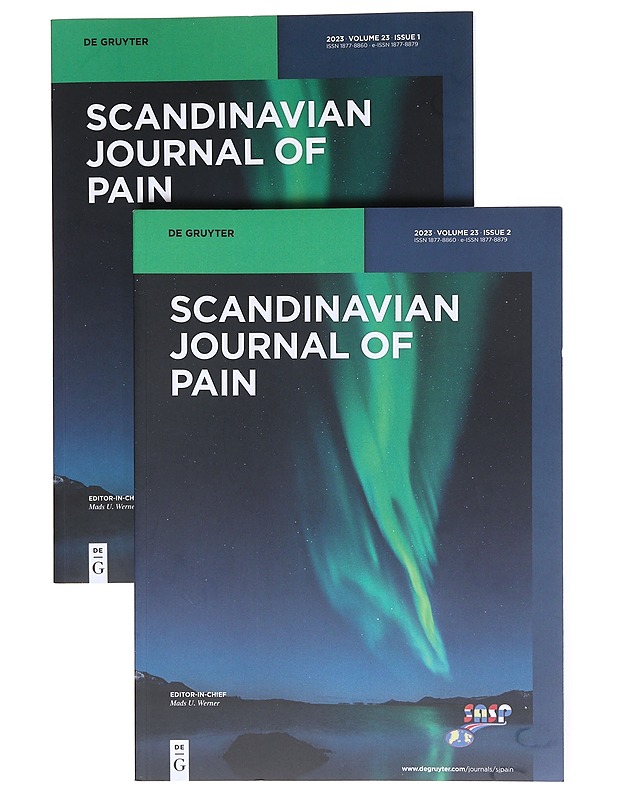 Scandinavian Journal of Pain 2023 Volume Issue 1-2 - Tietokirjat - 10105573708 - 2