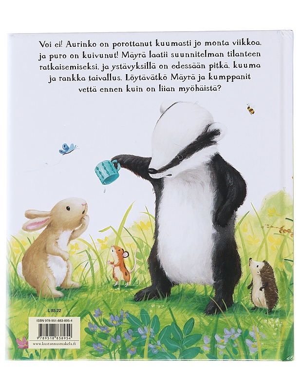 Mäyrä ja valtava vesipula - Chiew, Suzanne - Lastenkirjat - 10105573726 - 1