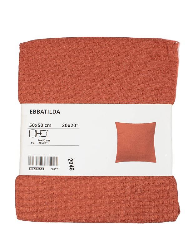 IKEA Ebbatilda tyynynpäällinen, 50x50 cm - Muut kodintekstiilit - 10105573784 - 0