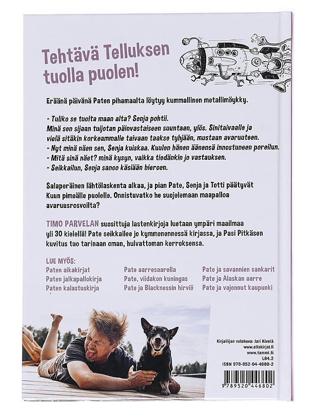 Pate ja tähtien sotku - Parvela, Timo - Lastenkirjat - 10105573806 - 1