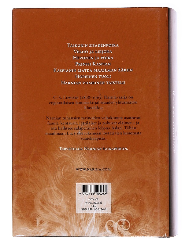 Narnia: kaikki tarinat - Lewis, C. S. - Fantasia- ja scifi - 10105573833 - 1