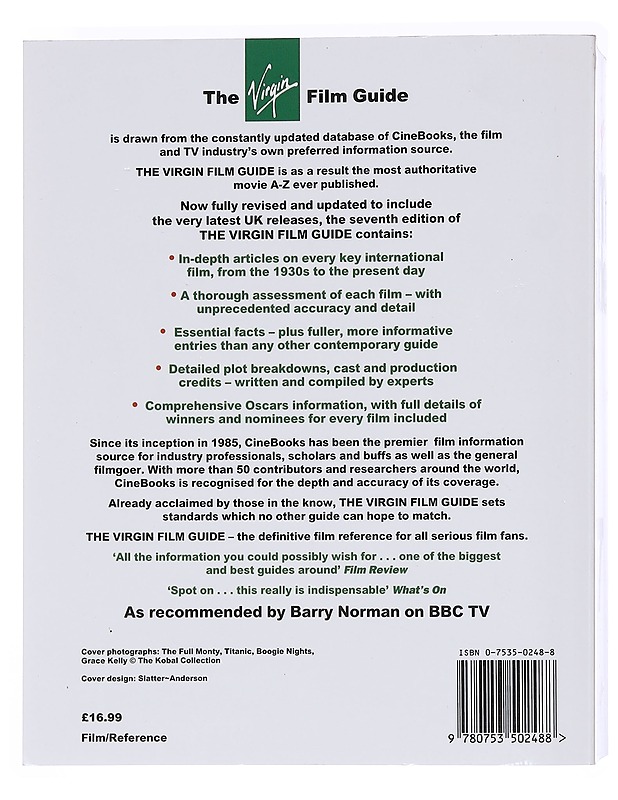 The seventh Virgin film guide - CineBooks - Tietokirjat ja oppaat - 10105573844 - 1