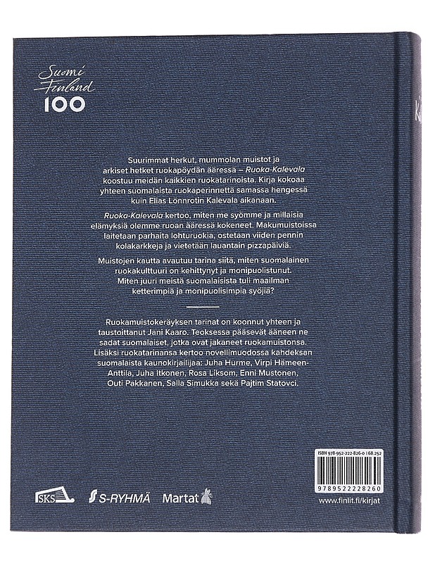 Ruoka-Kalevala, eli, Makumuistoja Suomesta - Hurme, Juha - Historiakirjat - 10105573897 - 1