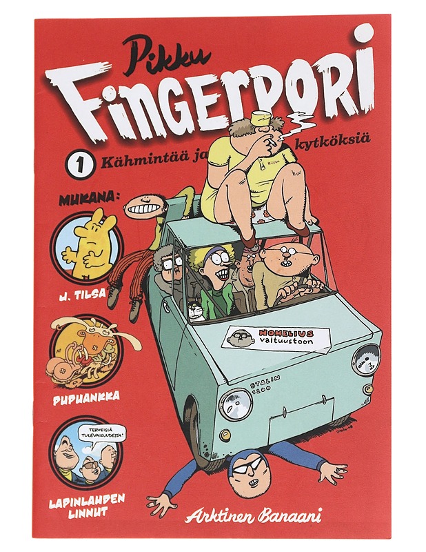 Pikku-Fingerpori / 1 Kähmintää ja kytköksiä - Jarla, Pertti - Sarjakuvat - 10105573923 - 0