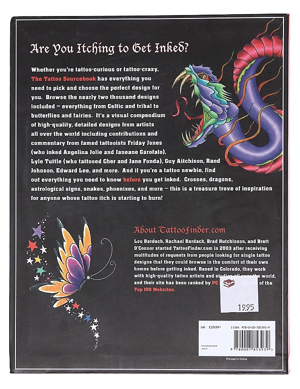 Tattoo sourcebook : pick and choose from thousands of the hottest tattoo designs - Gail Somers - Taide- ja kulttuurikirjat - 10105573928 - 1