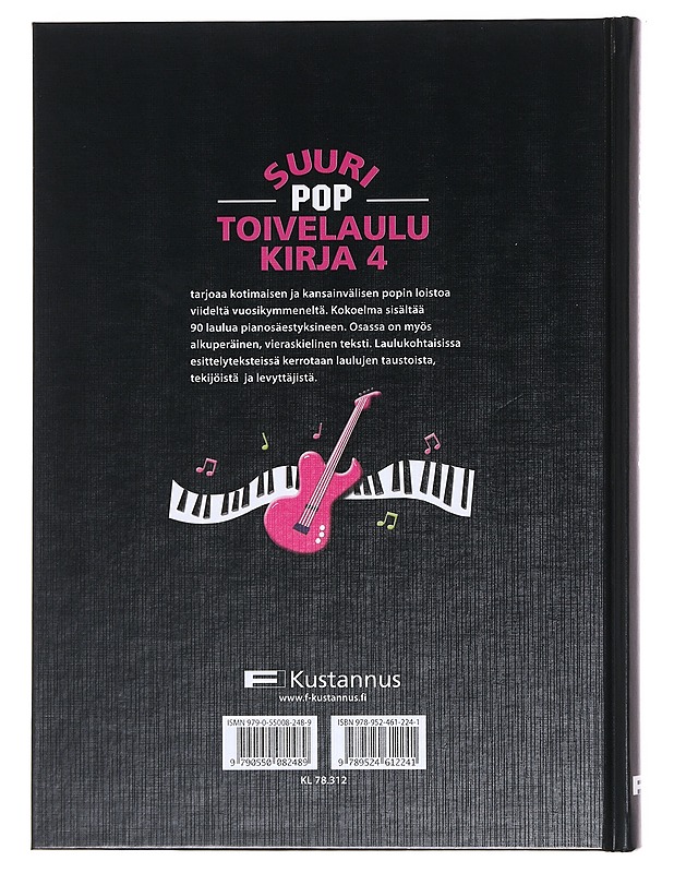 Suuri pop-toivelaulukirja 4. - Kari - Musiikki- ja elokuvakirjat - 10105573947 - 1