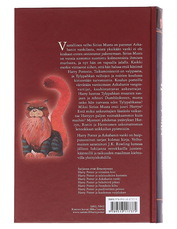 Harry Potter ja Azkabanin vanki - Rowling, J. K. - Lastenkirjat - 10105573998 - 1