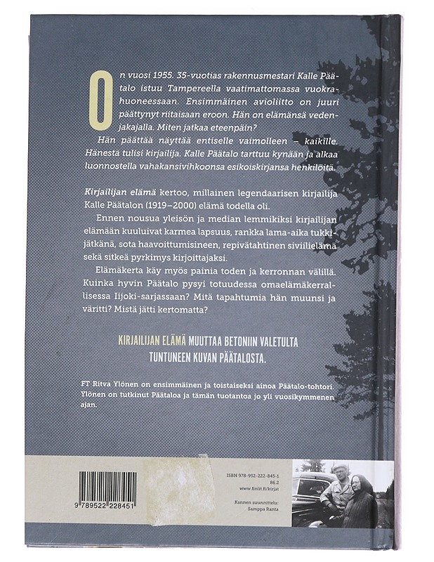 Kalle Päätalo / kirjailijan elämä - Ritva Ylönen - Elämäkerrat ja muistelmat - 10105574008 - 1