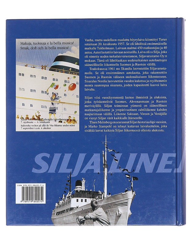 Siljan viisi vuosikymmentä - Malmberg, Thure - Historiakirjat - 10105574058 - 1