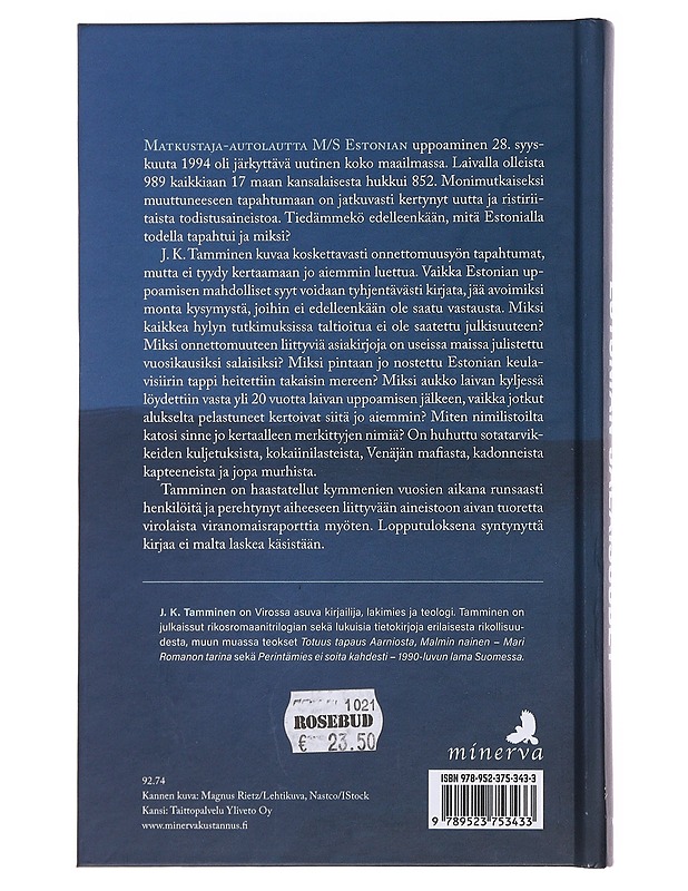 Estonian salaisuudet - Tamminen - Tietokirjat ja oppaat - 10105574062 - 1