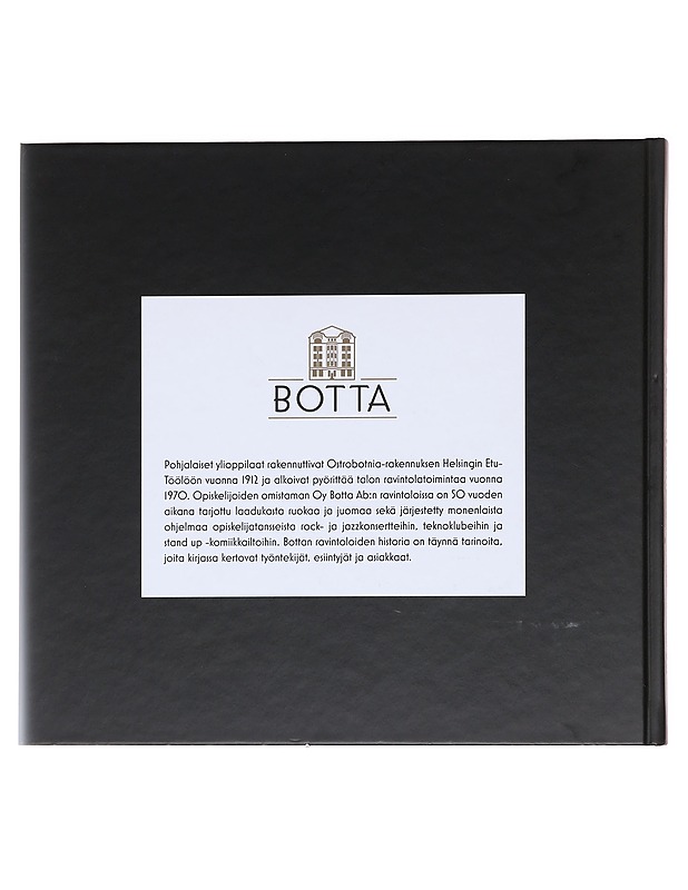 Bottan henki : Oy Botta Ab:n ravintolatoimintaa Bottalla, Manalassa ja St. Urho's Pubissa 1970-2020 - Mikko Mattlar - Tietokirjat ja oppaat - 10105574089 - 1