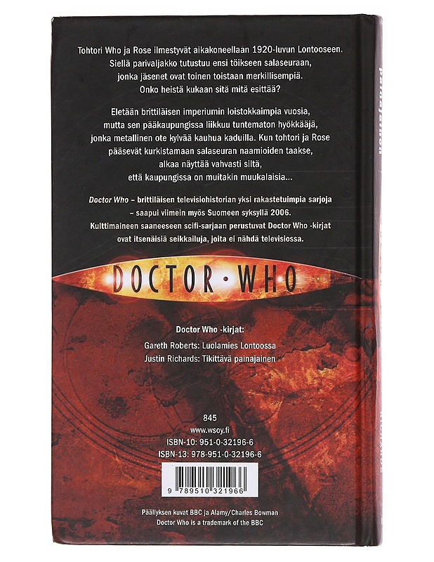 Tikittävä painajainen - Richards, Justin - Fantasia- ja scifi - 10105574104 - 1