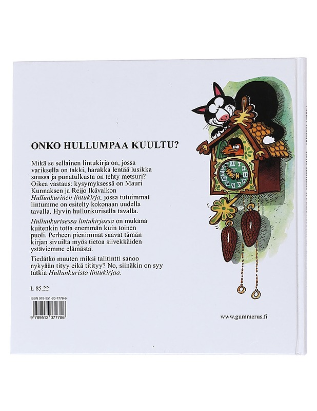 Hullunkurinen lintukirja - Kunnas, Mauri - Lastenkirjat - 10105574105 - 1