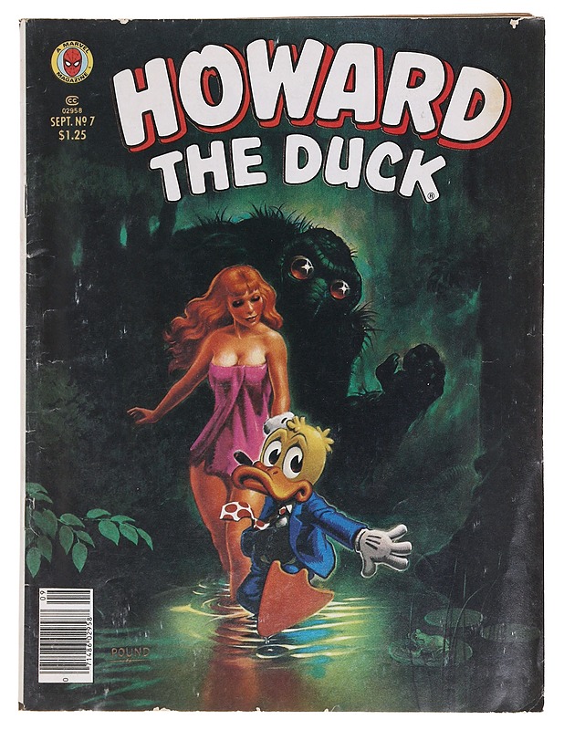 Howard The Duck,  vol. 1 / No. 7, vuosi 1980 - Sarjakuvat - 10105574126 - 0