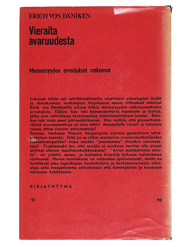 Vieraita avaruudesta - Erich von Däniken - Romaanit ja novellit - 10105574145 - 1