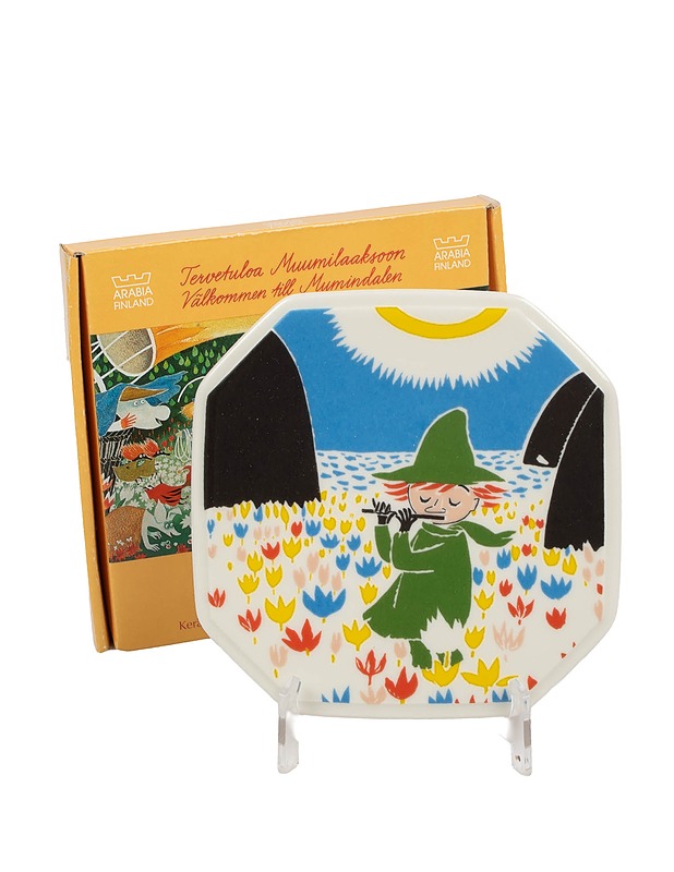 ARABIA Kuka lohduttaisi Nyytiä? keräilylaatta - Designsuosikit - 10105574153 - 0