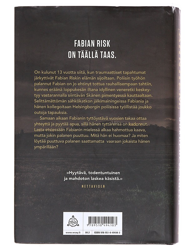 Sukupolvi nolla - Ahnhem, Stefan - Jännitys ja dekkarit - 10105574185 - 1