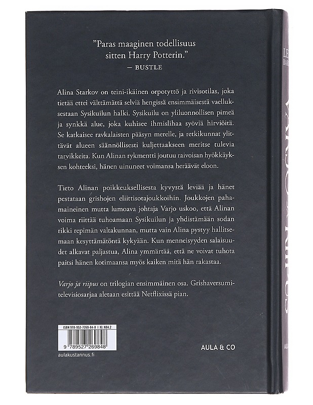 Varjo ja riipus - Bardugo, Leigh - Fantasia- ja scifi - 10105574178 - 1