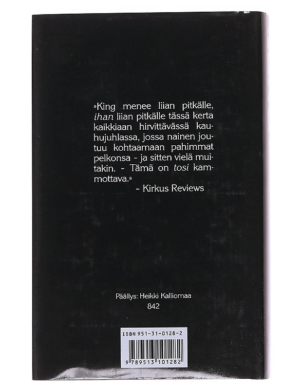 Julma leikki - King, Stephen - Romaanit ja novellit - 10105574188 - 1