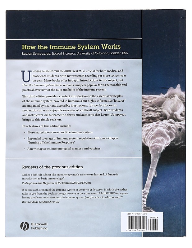 How the immune system works, third edition - Lauren M. Sompayrac - Tietokirjat ja oppaat - 10105574195 - 1