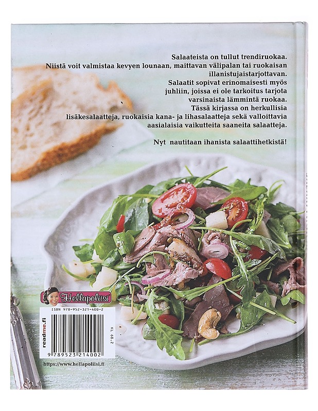 Salaattikirja - Jaakonen, Kati - Ruokakirjat - 10105574208 - 1