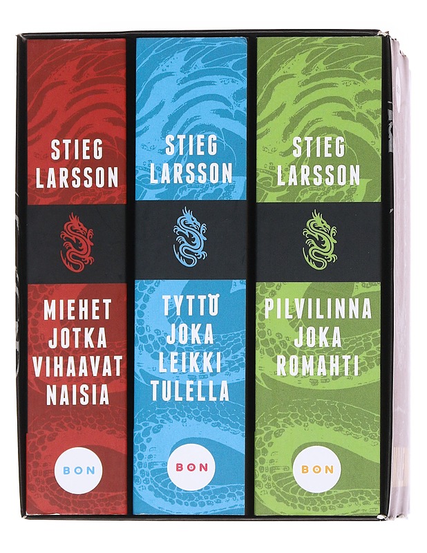 Miehet jotka vihaavat naisia : Tyttö joka leikki tulella : Pilvilinna joka romahti - Larsson, Stieg - Romaanit ja novellit - 10105574220 - 0